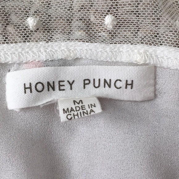 Honey Punch embroidered lace tank - Picture 3 of 3